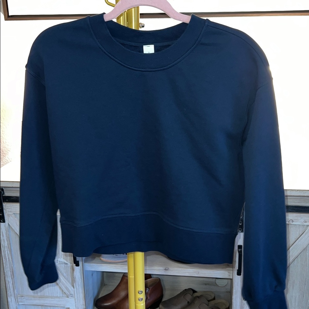 Lululemon Perfectly Oversized Crop Sweatshirt